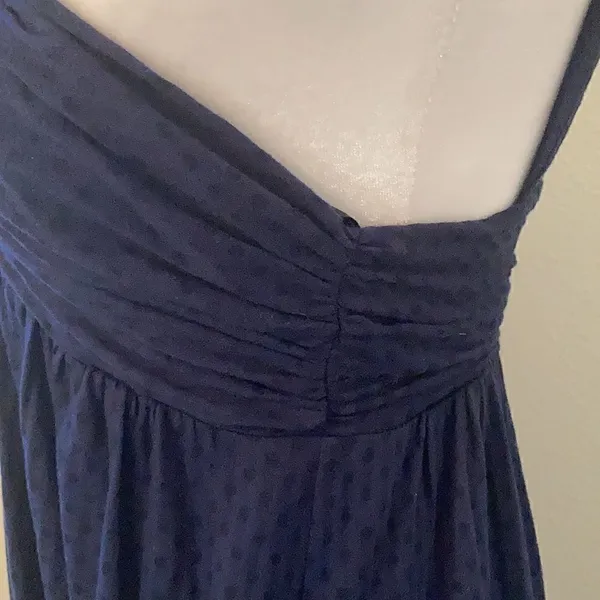 Suzi Chin by Maggie boutique szXsmall sleeveless back zip Little Blue dress EUC - Image 7