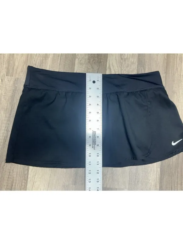 Nike Mini Golf Performance Skirt Skort Women Large Black Tennis Pickleball - Image 6