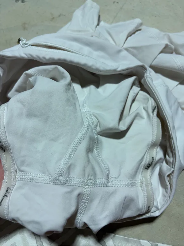 Lululemon White Women's Active Tennis Skort 4 - Image 9