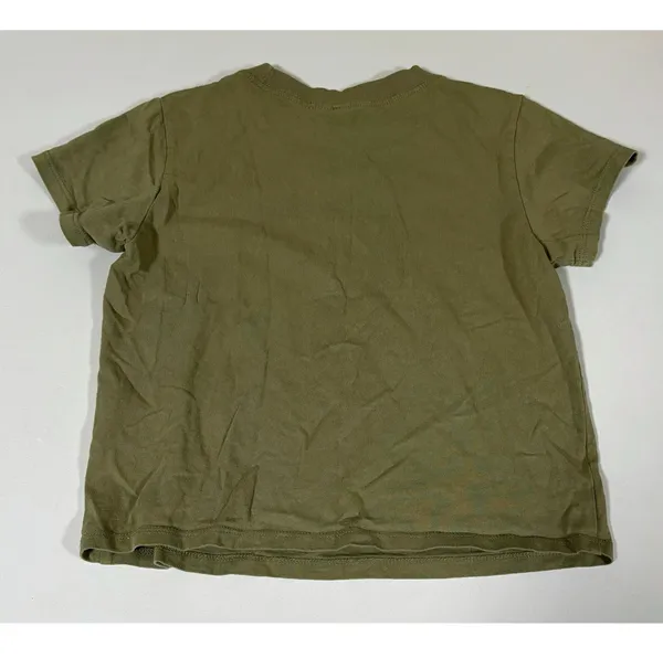 Olive Green Sublime Sun Graphic Short Sleeve Band Tee T-Shirt Top Size XS ☀️✨ - Image 3