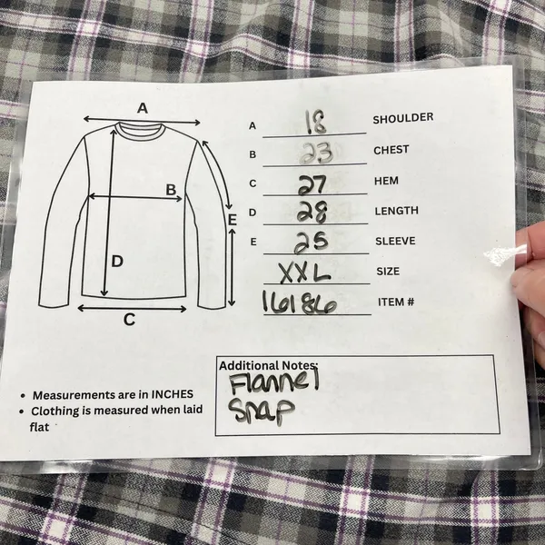 Carhartt Campton Womens Flannel Hooded Shirt XXL Plaid Snap Front Cabin Outdoor - Image 12