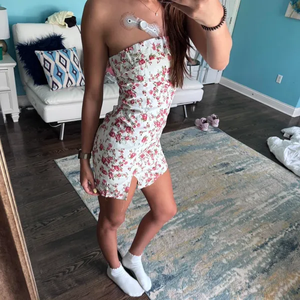 That’s so fetch floral mini dress - Image 4