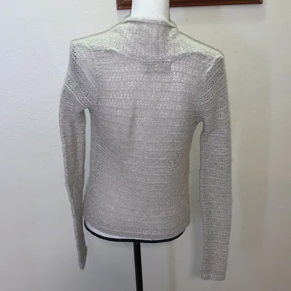 Abercrombie & Fitch light tan cardigan sweater - Image 5