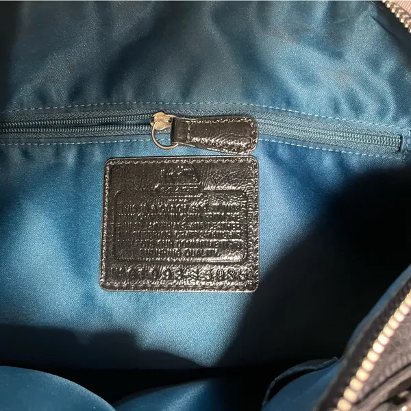 Coach Madison Sophia Dotted Op Art Satchel Bag - Image 8