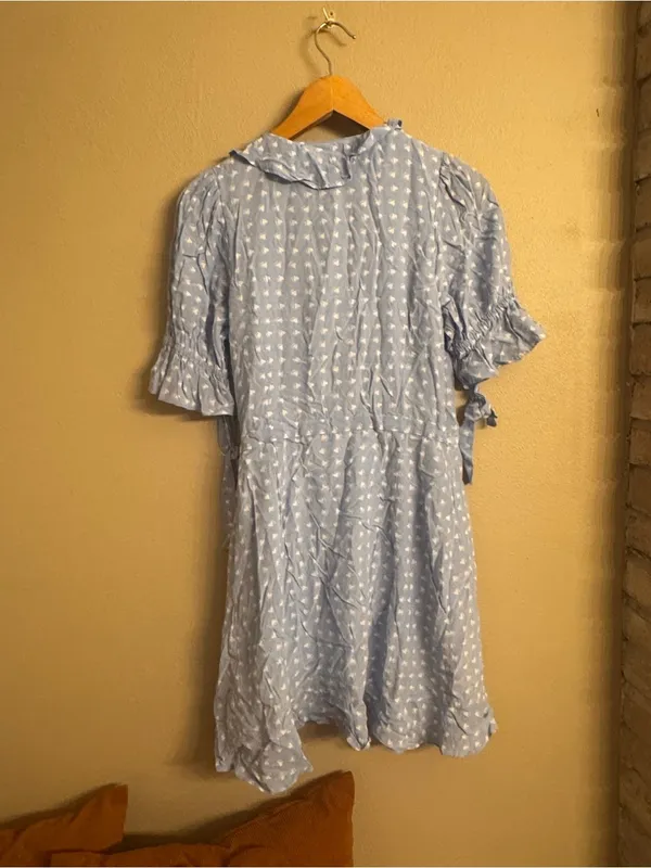 FOR LOVE & LEMONS Sweetheart Mini Wrap Dress - Image 6