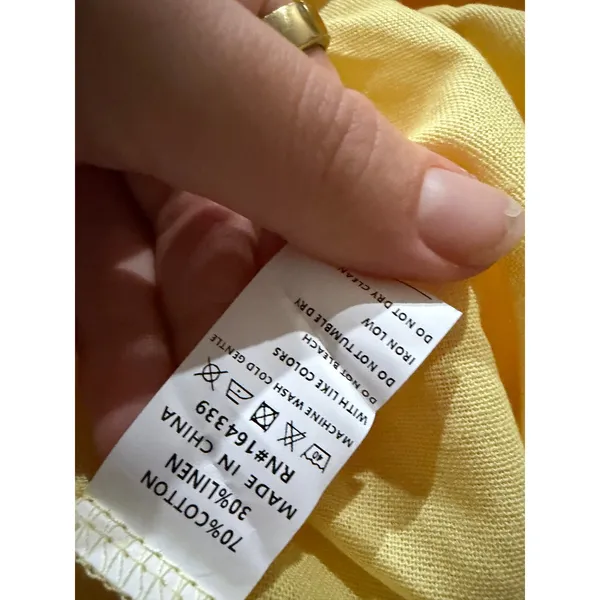 Petal and Pup Rosetta Maxi Dress in Lemon Size 12 NWT - Image 9