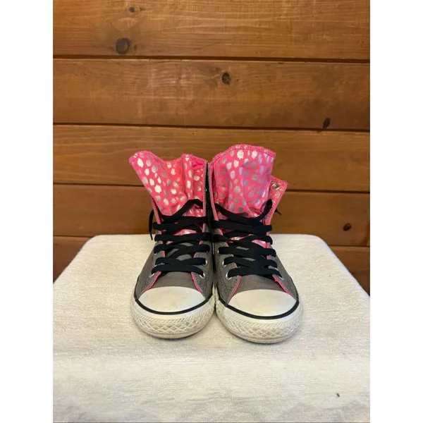 Converse Womans Sz 4 Chuck Taylor All Star high-top Sneakers - Image 7