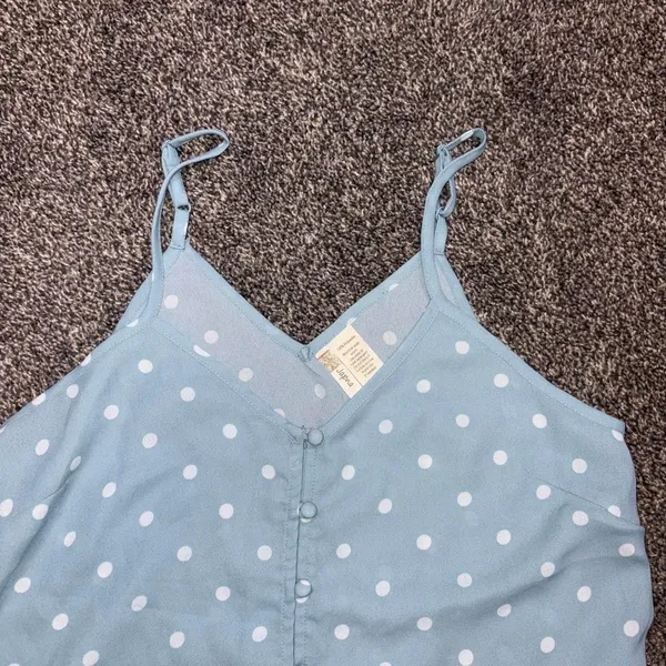 Japna Blue/white dotted tank Small - Image 6
