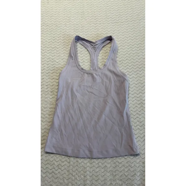 Lululemon Lilac Purple Racerback Athletic Tank Top Scoop Neck Sleeveless - Image 2