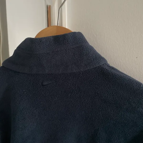 Nike Vintage Navy Blue Full Zip Sweatshirt - Image 3