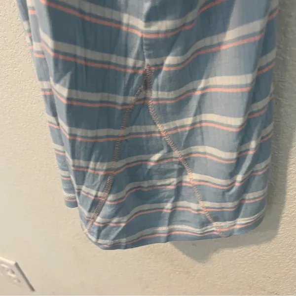 Honeydew‎ Intimates Super Soft Ribbed Light Blue Striped Scoop Neck Tank Top S - Image 6
