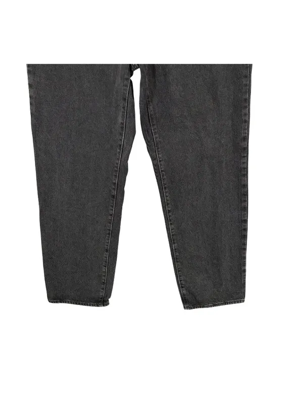 Levi's '94 Baggy Straight Leg Jeans Washed Out Black Size 32 - Image 4