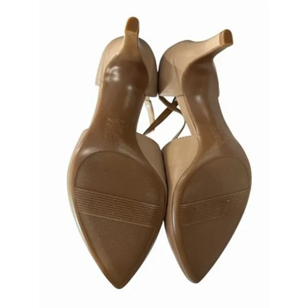 Naturalizer Okira Nude Leather Pointed Toe Heel Pump Women Size 8 NIB - Image 6