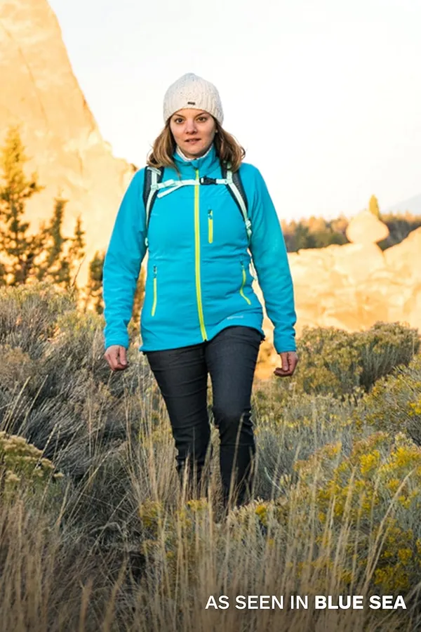 Marmot Womens Small S Jacket Teal Water Repellent Tempo Active Breathable Zip - Image 9