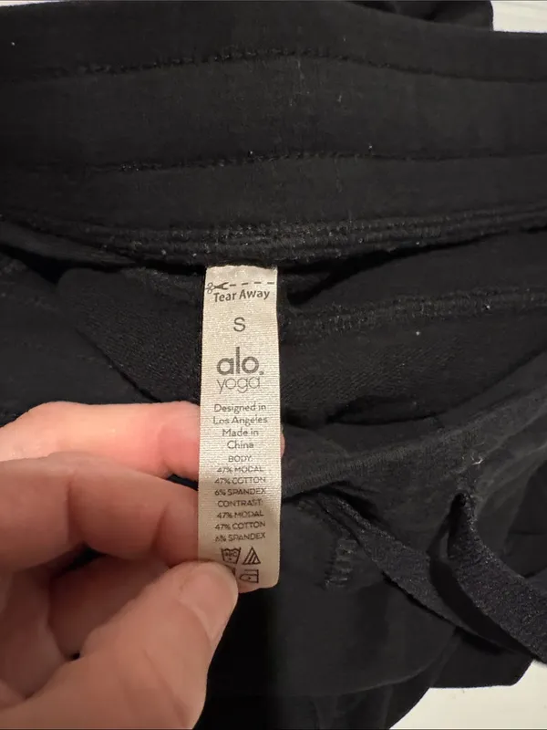 Alo Urban moto jogger black size small - Image 9