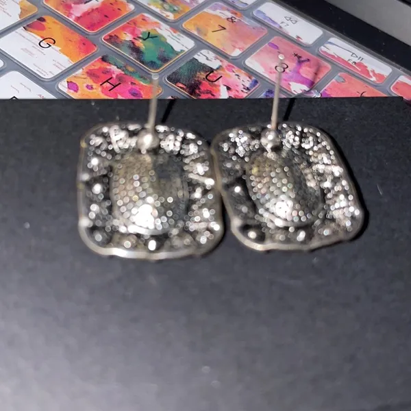Young Money Green‎ Post Earrings Green - Image 4