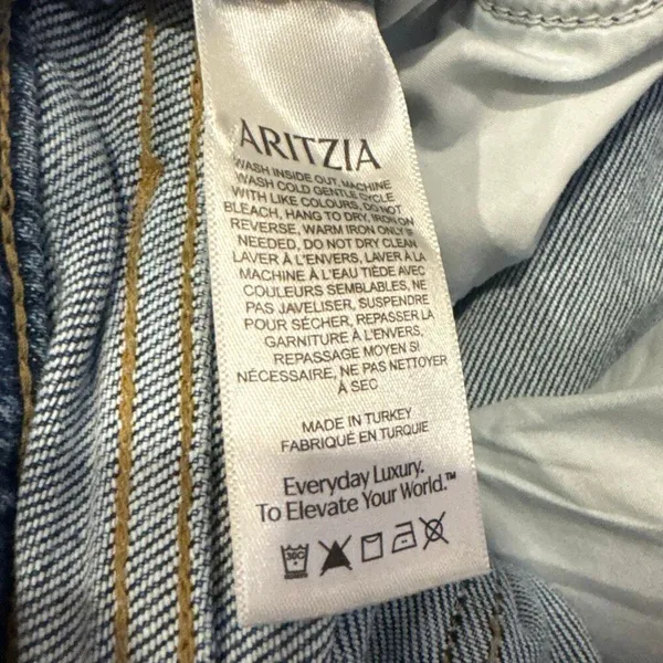 Aritzia Denim Forum Jeans size 25 Blue - Image 4