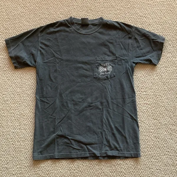 Comfort Colors Raise a Glass to Southern Class Grey T-Shirt TXBB Unisex Medium - Image 4