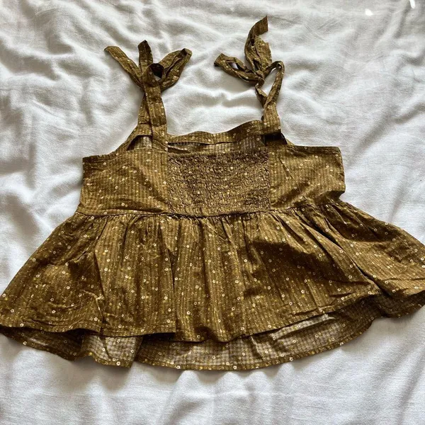Madewell tank Top with Bow Straps - Image 3