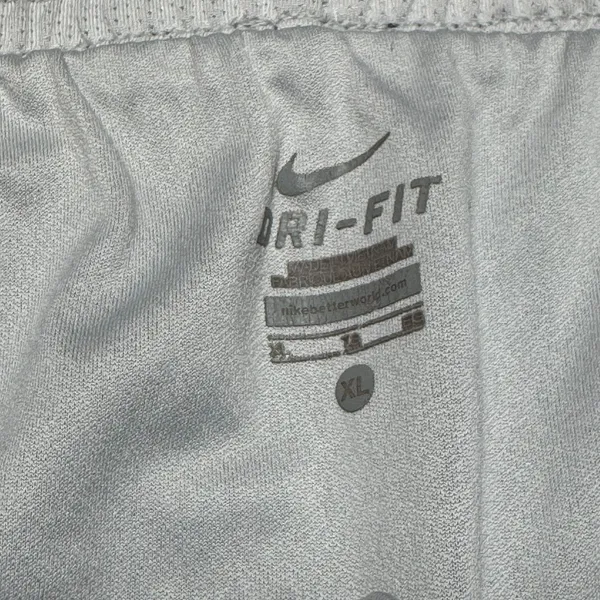 Nike Dri-Fit Lined Running Shorts Black White XL - Image 3