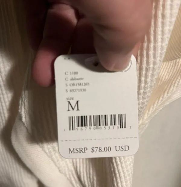 Free People Santa Clara thermal long sleeve - Image 4