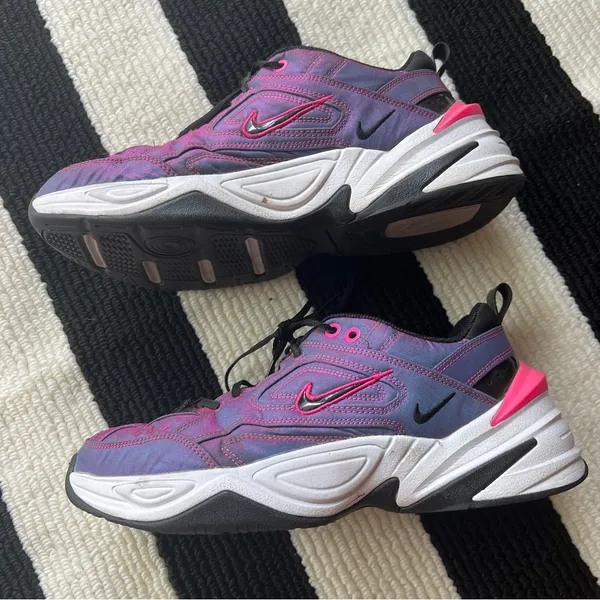 Nike Women's Y2K Purple and Pink Casual Sneakers - Image 9