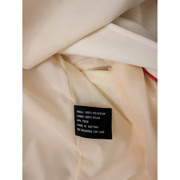 Ann Klein Belted Trench Coat Ivory- Women’s M - Image 12