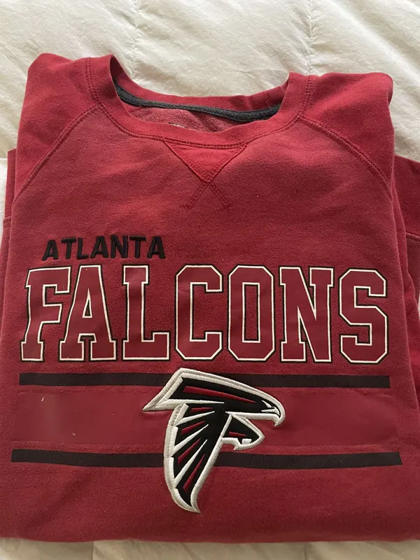 Atlanta Falcons Apparel Pullover Crewneck Sweater - Image 3