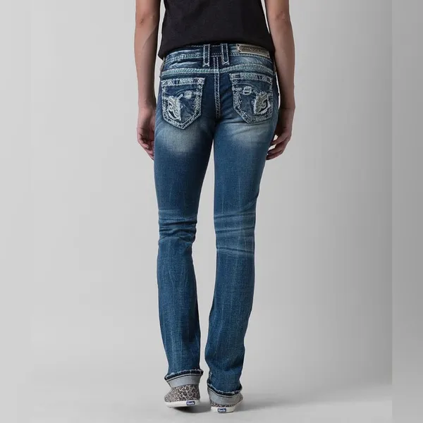 Rock Revival Nancy Straight Stretch Jean - Image 2