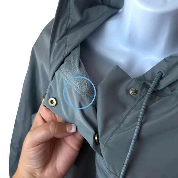 Alo International Anorak Hoodie Cosmic Grey‎ Athletic Outdoors Utility L - Image 8