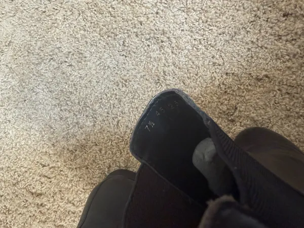 OV black booties Size 7.5 - Image 3