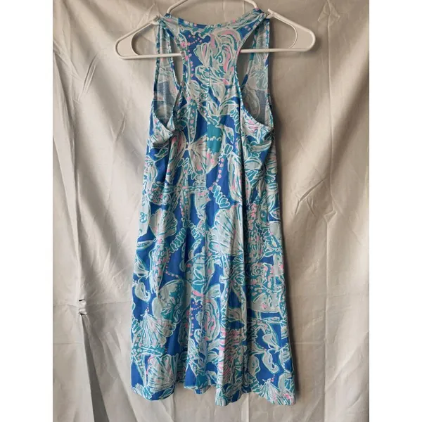 Lilly Pulitzer Melle Dress in Blue Haven Pop Womens Size XXS - Image 2