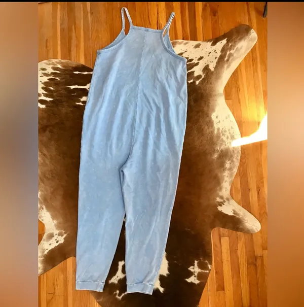 Sincerely Jules Mineral Wash Jumpsuit sz M - Image 4