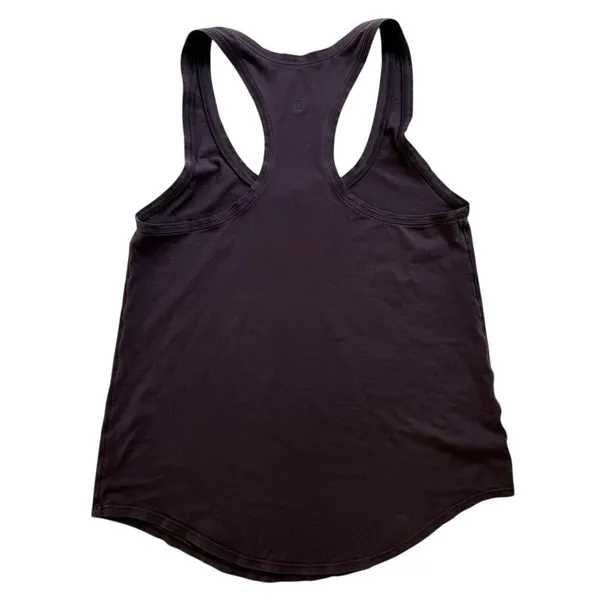 Lululemon Love Tank Top Garnet Red Maroon Size 4 Cotton Racerback - Image 4