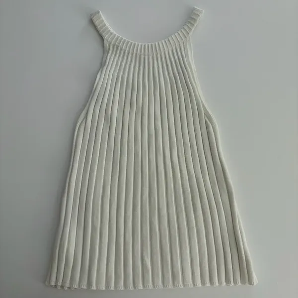 Anthropologie White Zadkine Sweater Tank - Image 3