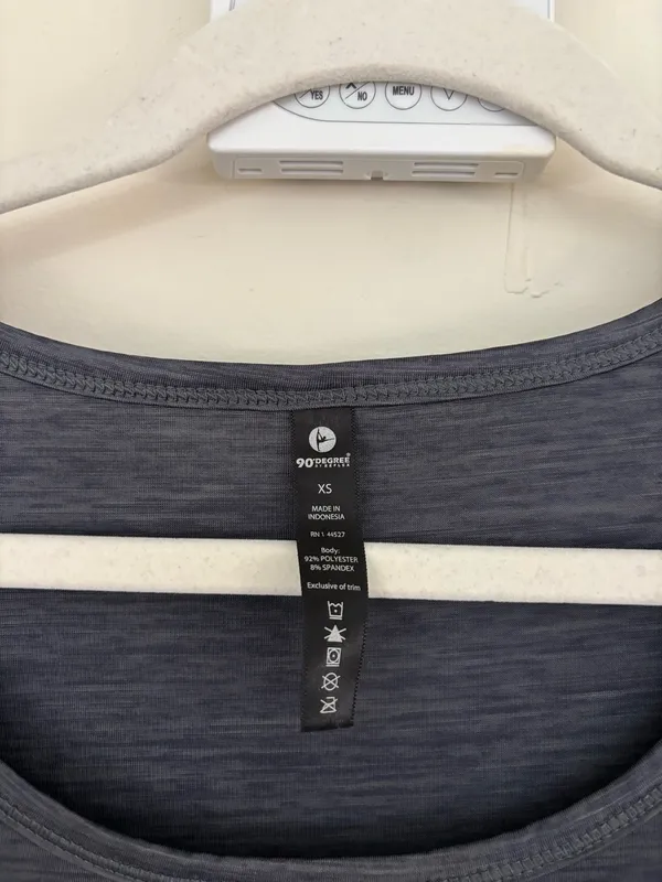 90 Degrees by Reflex Top Athletic Grey - Image 2