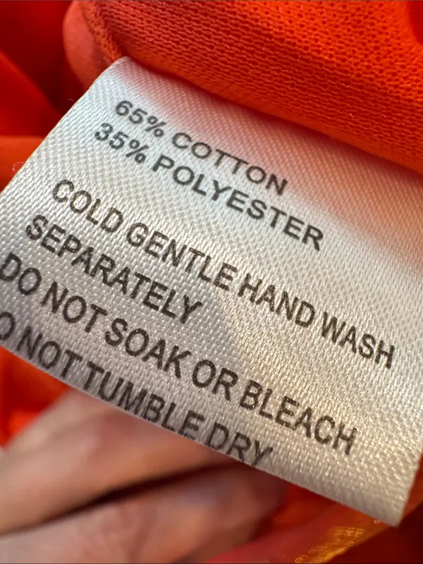 ThatsSoFetch Women's Bright Coral-Orange Satin dress - Image 7