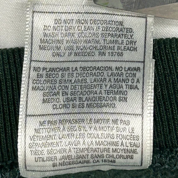 Vintage Fruit of the Loom San Francisco Embroidered Sweatshirt XL Green - Image 11