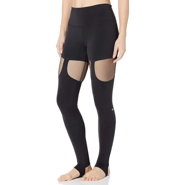 Alo Yoga High-Waist Ignite Leggings Womens Black Athletic XS - Image 14