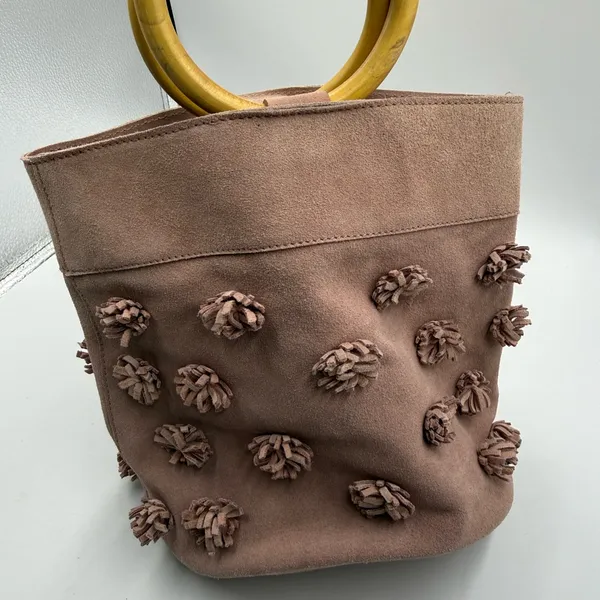 Anthropologie Alana Pommed Bucket Bag - Image 4