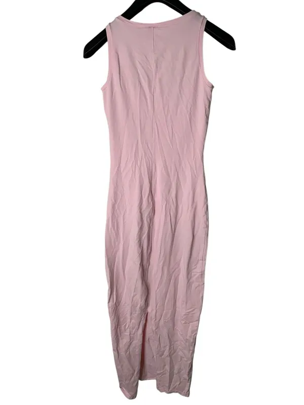 Skims Midi dress pink women's size medium - Image 2