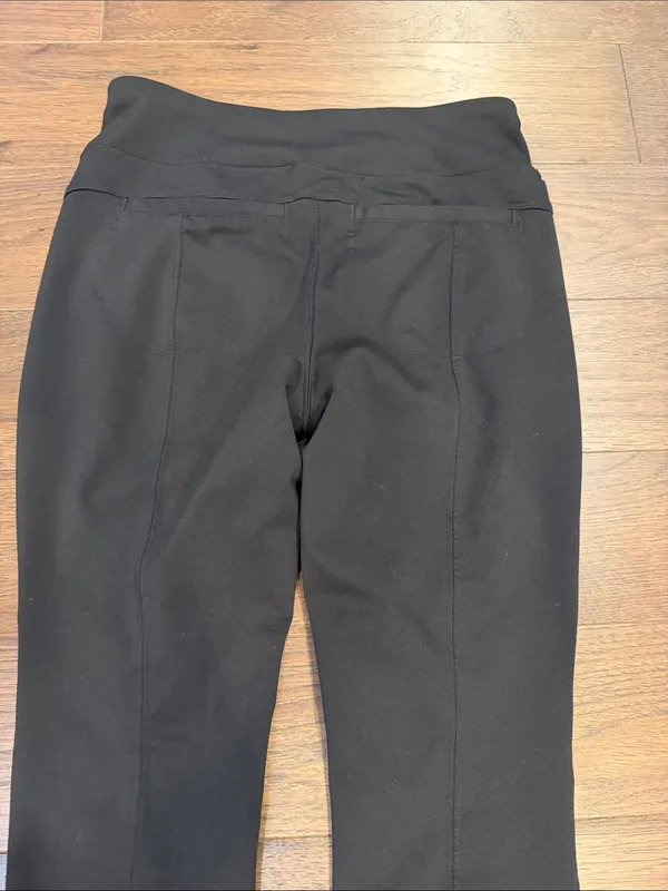 INA VINA Black Athletic Leggings Performance Pants Paneled Size Small - C61-125 - Image 8