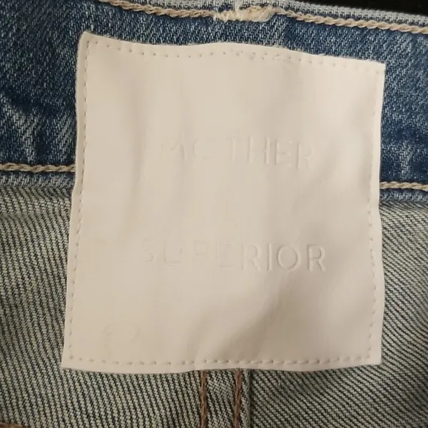 💕MOTHER SUPERIOR💕 Scrapper Ankle Jeans Light Wash Rigid Wild Calling 28 NWOT - Image 15
