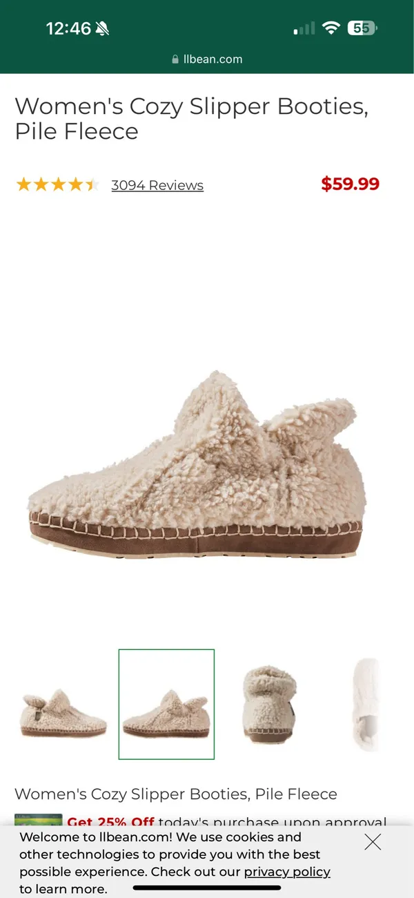 L.L. Bean Women’s Fleece Slippers - Image 2