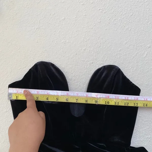 NBD x revolve black‎ strapless velvet jumpsuit NBD Kona Jumpsuit Black size XXS - Image 12