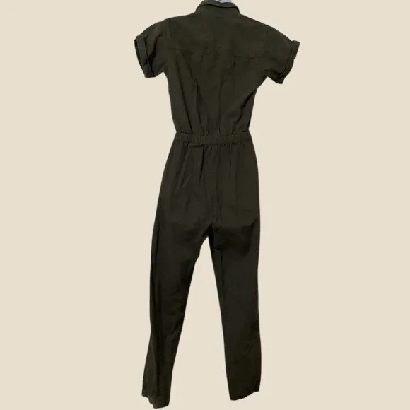 The Normal Brand Jumpsuit XS Utility Military Gorpcore Retro 100% Cotton Chores‎ - Image 2