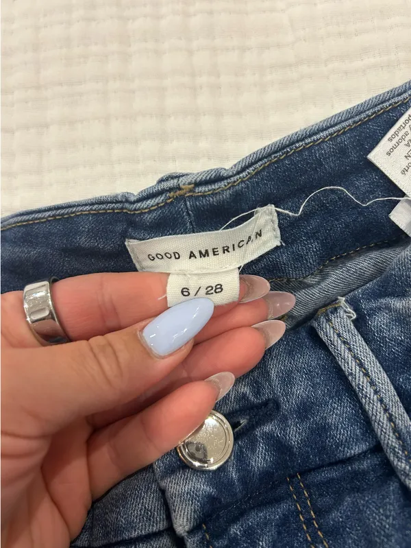 Good American Distressed Skinny Jeans - Image 2