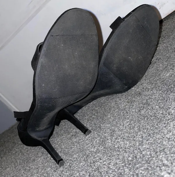 Lulus Black Skinny High Heels - Image 5