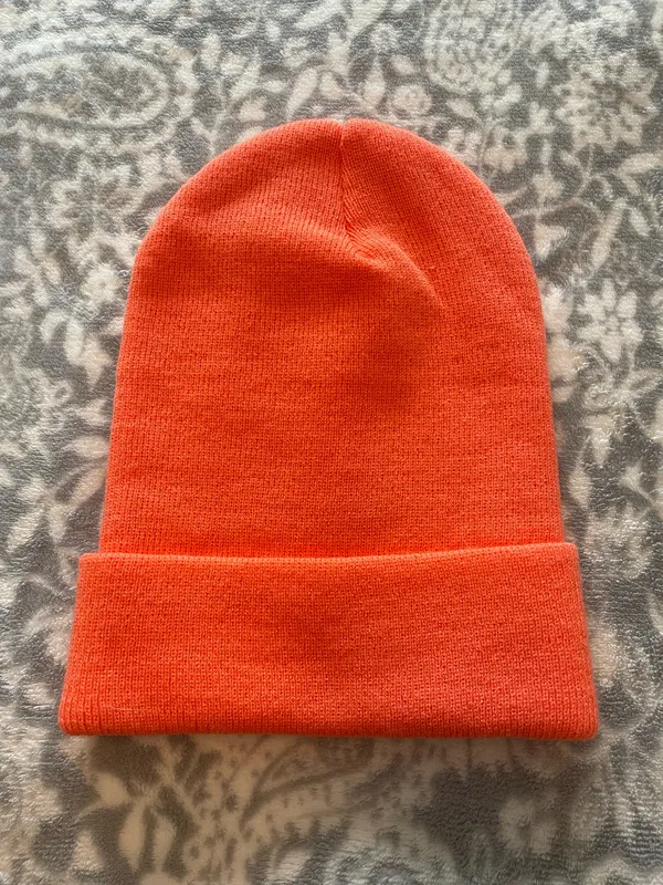 Coral Carhartt Beanie - Image 2