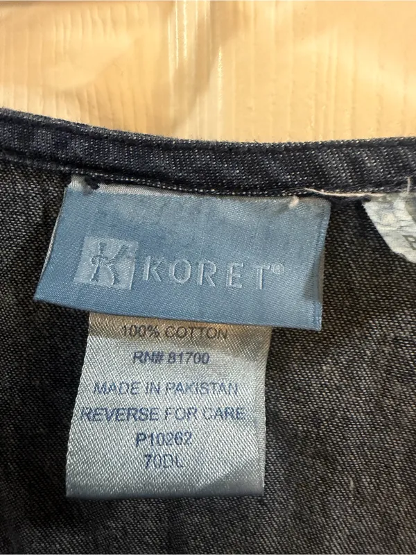 Koret Denim Button - Image 5